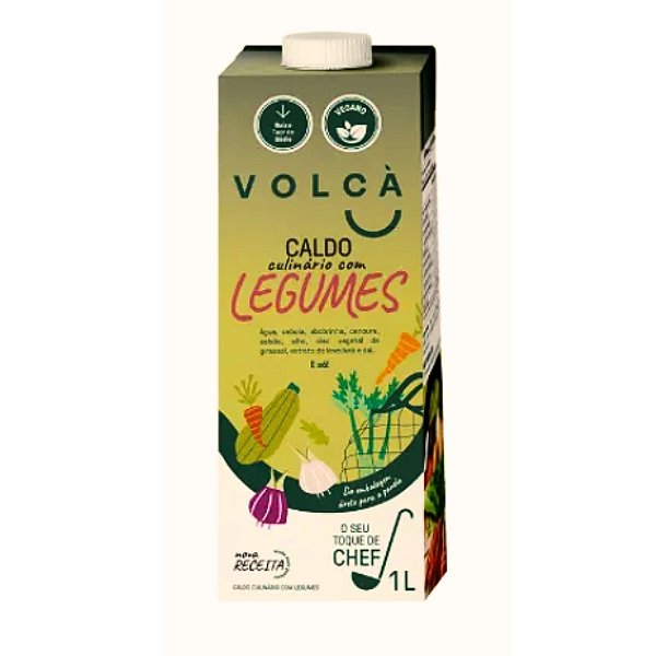 Caldo Culinário com Legumes 1l