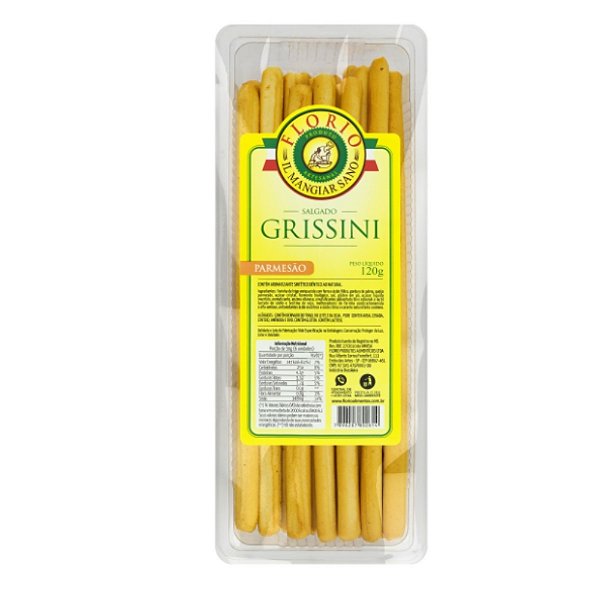 Grissini Salgado Parmesão Casa Florio 120g