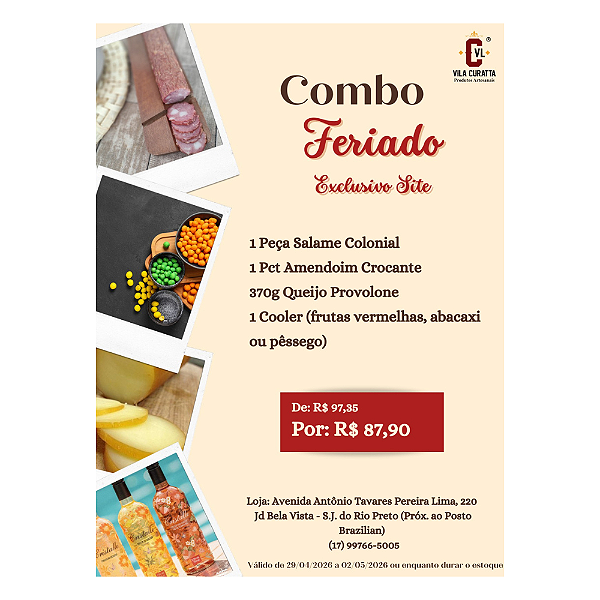 Combo Feriado