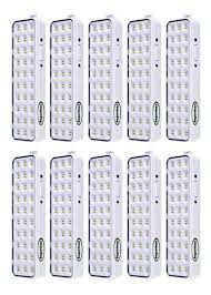 Kit Luminária 30 Led Slim - Segurimax - 10 unidades