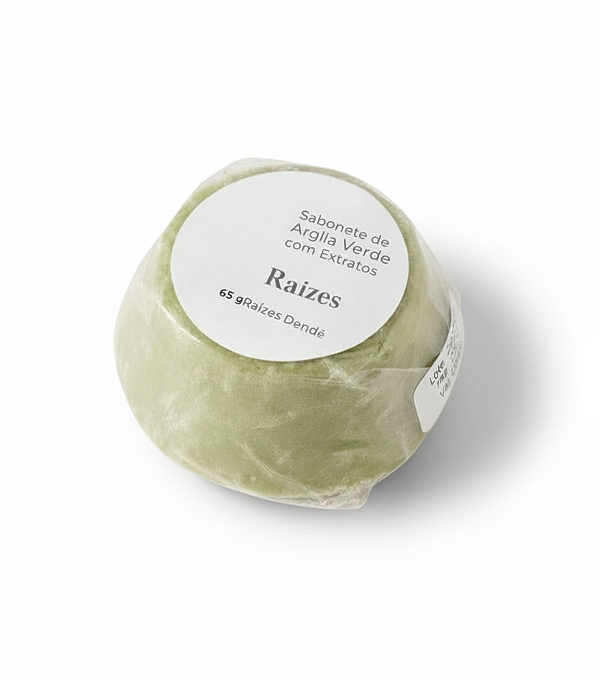 Sabonete de Argila Verde com Calêndula e extratos vegetais