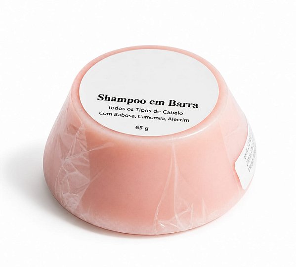 Shampoo em Barra Todos os tipos de cabelos
