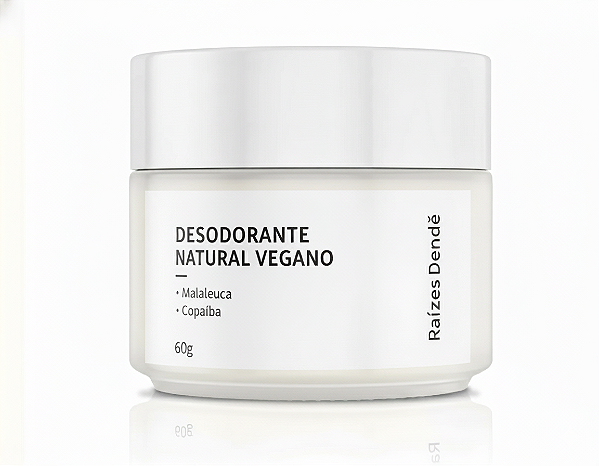 Desodorante Natural Vegano Clareador e Antibacteriano