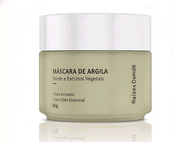 Máscara Facial de Argila Verde