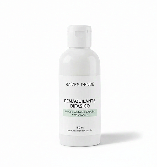 Demaquilante Bifasico Vegano Óleos Vegetais e Malaleuca