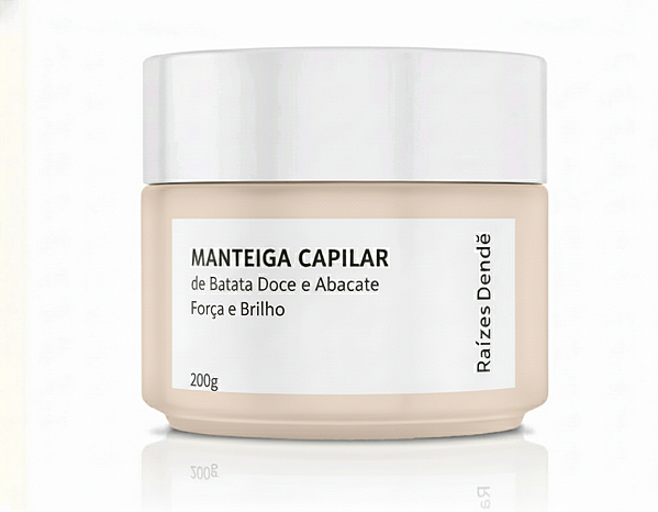 Máscara Capilar Para Crescimento Batata Doce e Abacate Com Extratos