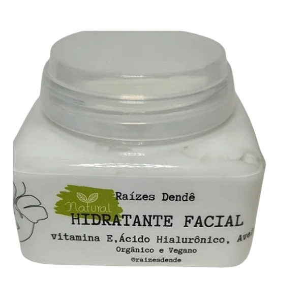 Hidratante Facial Vegano e Orgânico