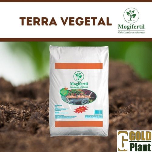 Terra Vegetal Adubada 5 Kg