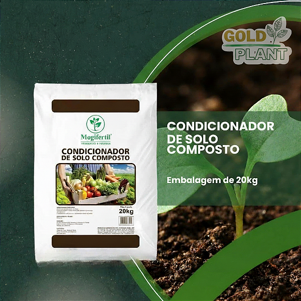 Composto Orgânico Natural 20 Kg