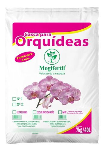 Substrato Para Orquídeas MIX 40 L