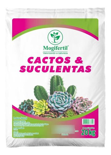 Substrato Cactos E Suculentas 20kg