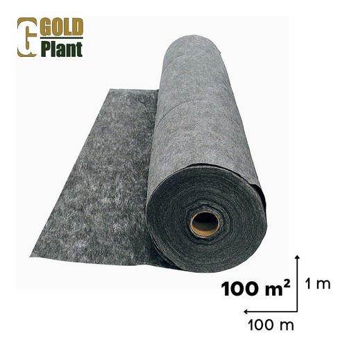Manta Geotextil Para Drenagem Tamanho 100 M² 100x1mts