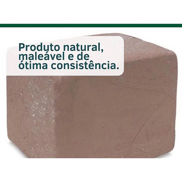 Argila Modelar Artesanato Escolar 8kg (10x800g)