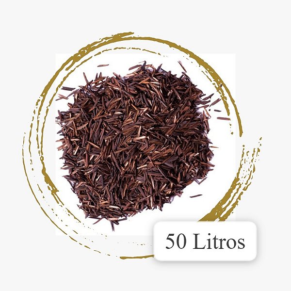 Casca Palha De Arroz Carbonizada 50 Litros