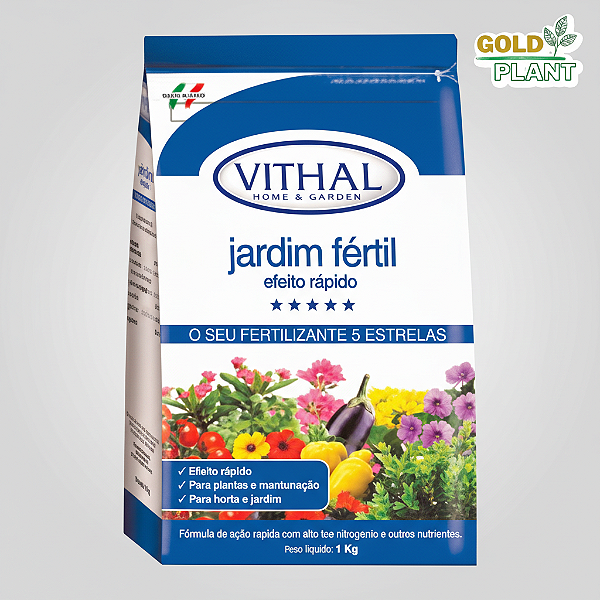 Fertilizante Granulado - Efeito Rápido Vithal 1kg