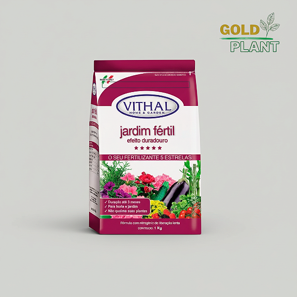 Fertilizante Granulado - Efeito Duradouro Vithal 1kg