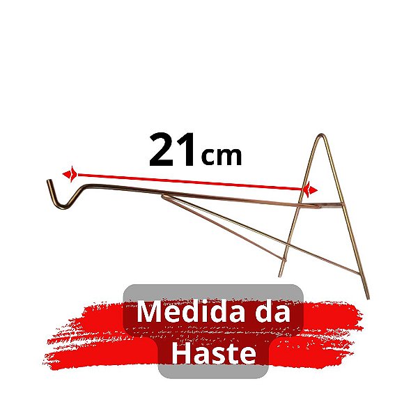 Suporte para Vaso "A" com Reforço N.01 21CM