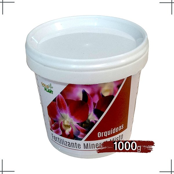 Adubo Orquídeas 1000g Gold Plant