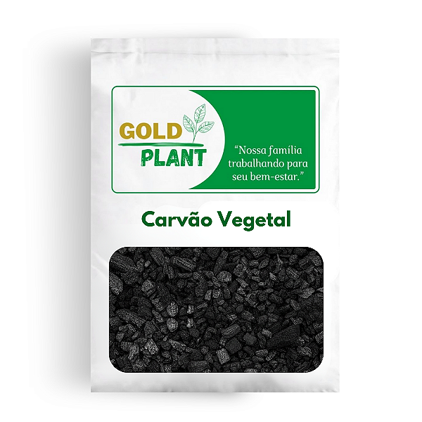 Carvão Vegetal Triturado Natural Plantas ( Biochar )