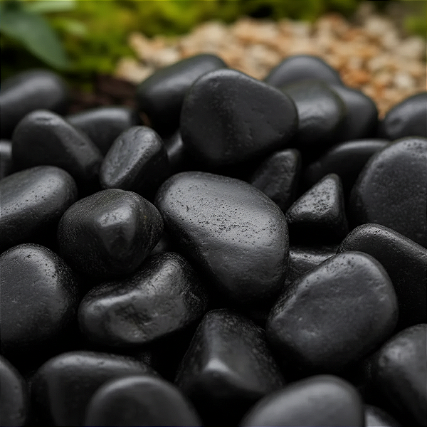 Pedra Preta para Decoração/Drenagem