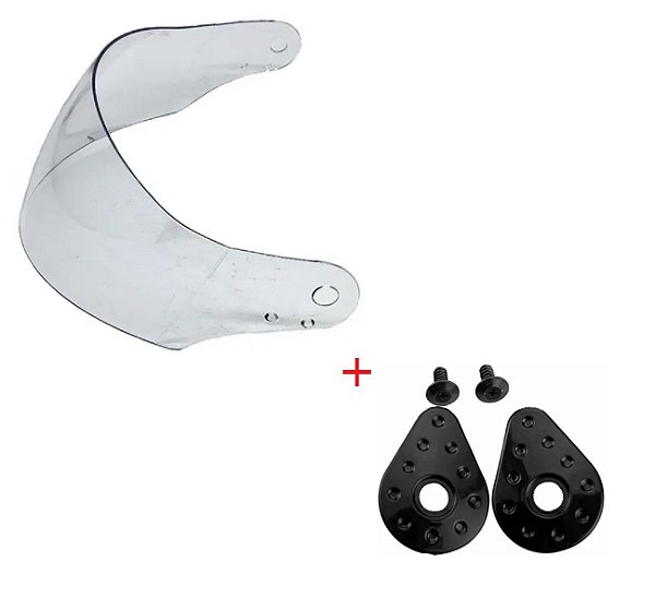 Viseira e Reparo Mixs Gladiator Neo Mx2 Cobra Raptor Power