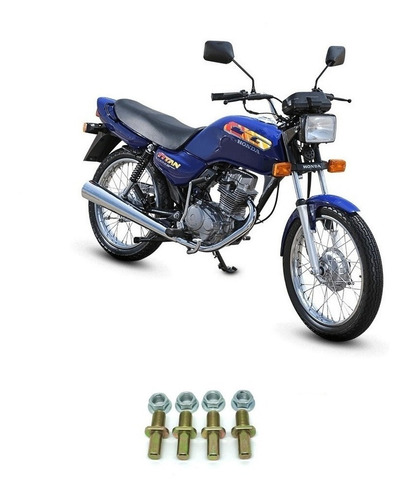 Kit Prisioneiro + Porca Honda Cg 125 99 C/ 08 Pecas