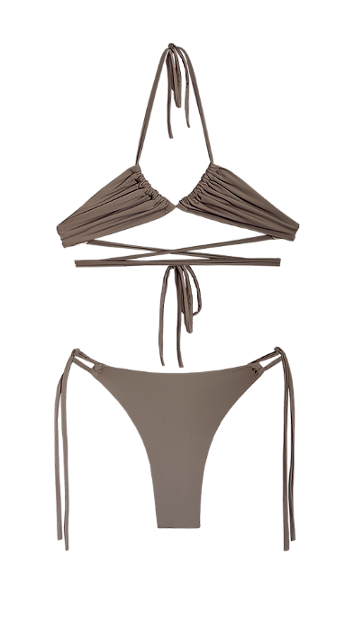 Top Clarisa + calcinha de amarrar