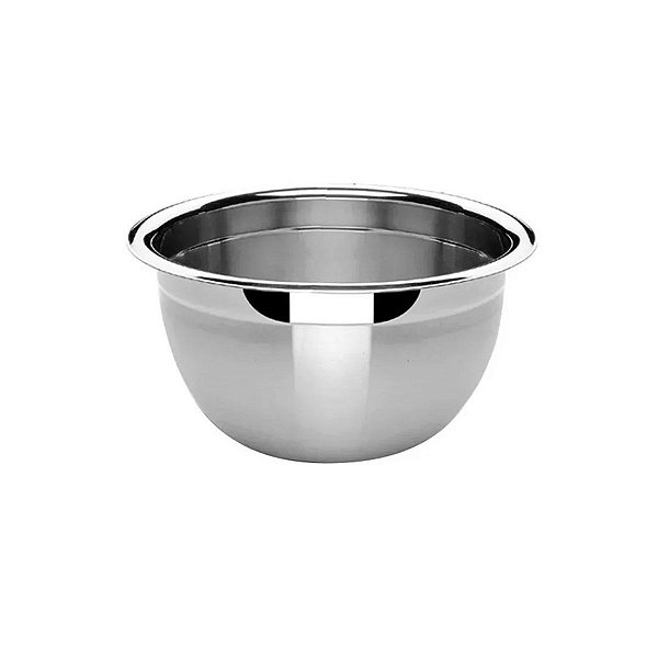 Tigela Bowl Em Aço Inox 20 Cm Pratica e Durável Facilite. Ud