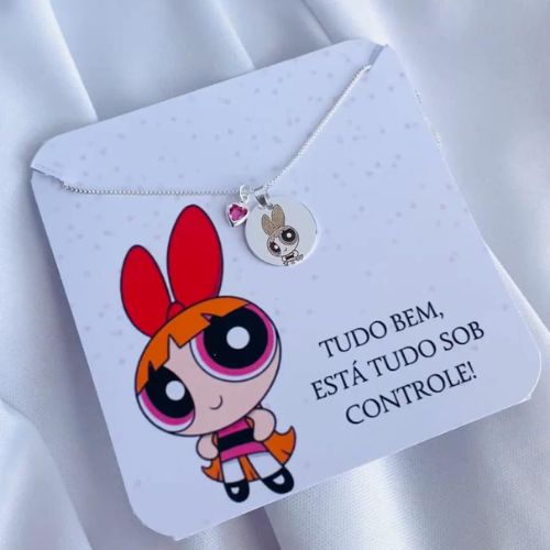 Colar Meninas Super Poderosas - Florzinha