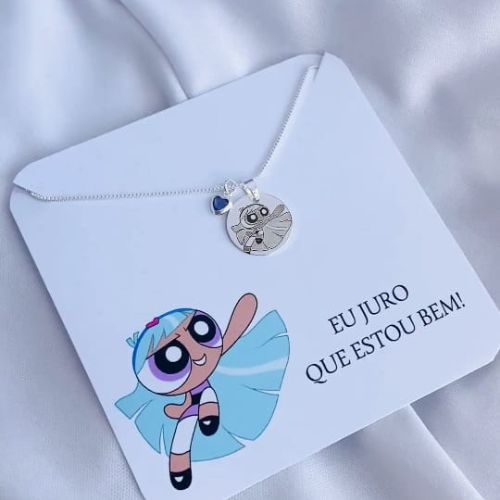 Colar Meninas Super Poderosas - Estrelinha