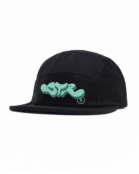 Boné Stranger Five Panel On The Streets (Preto)