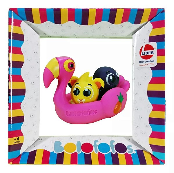Boneco de Vinil Flamingo Bolofofos
