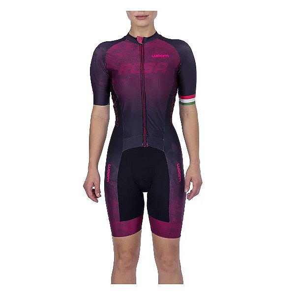 MACAQUINHO CICLISMO SUPREME ROSA WOOM Fem - 2021