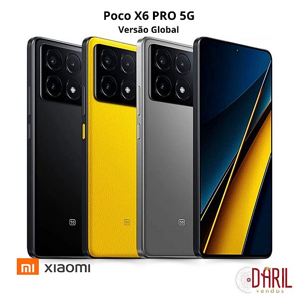 Smartphone Poco X6 Pro 512gb/12gb 5G - AG distributor place