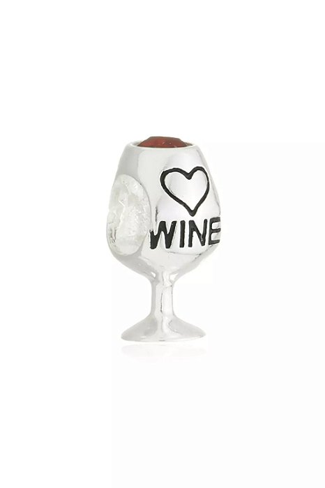 Berloque de pulseira pandora wine - Prata 925