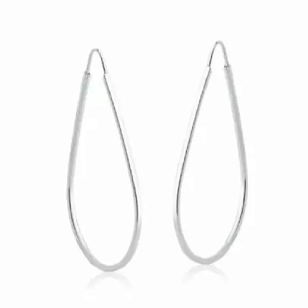 Brinco Feminino Gota - PRATA 925