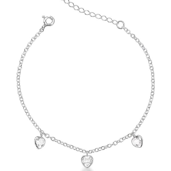 Pulseira Ponto de Luz Coração