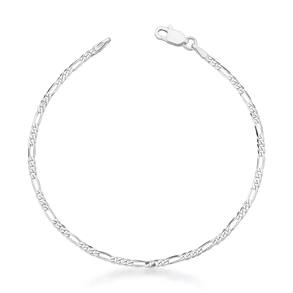 Pulseira Masculina 3x1 1MM  - PRATA 925