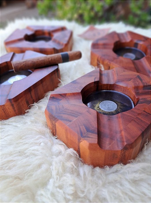 1 - Charuteiro Original Endgrain (Muiracatiara)