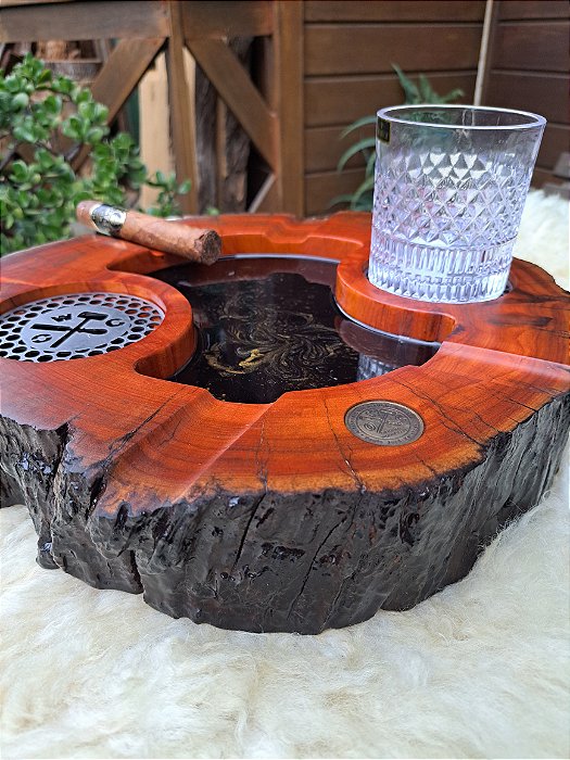 29 - Charuteiro Original Plus (Double) - Peroba Rosa