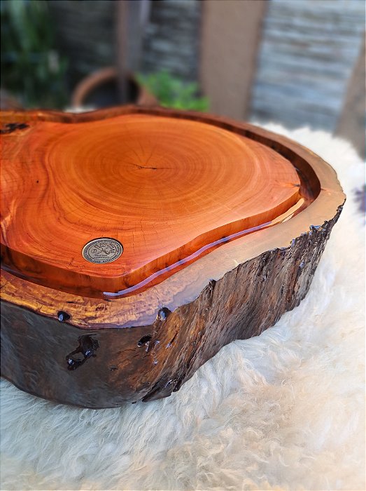 155 - Tábua de corte rústica (PEROBA ROSA)