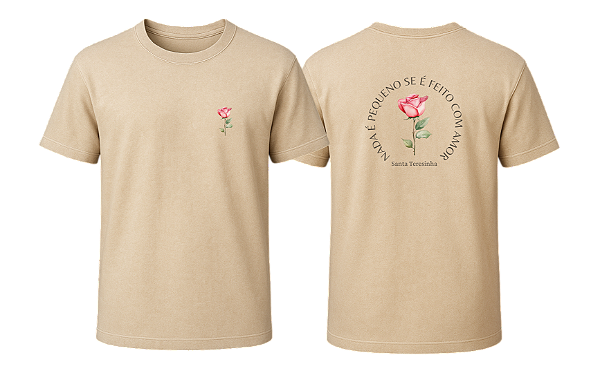 Nada é pequeno se é feito com amor