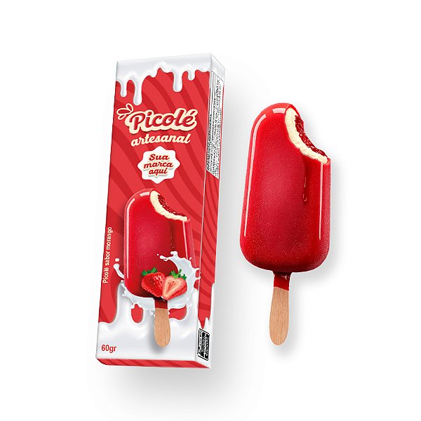 Embalagem Picolé Gourmet Personalizado