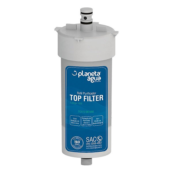 REFIL 1000 TOP FILTER (DURIN) PLANETA AGUA