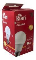 LAMPADA LED A-60 9,0W BIV E-27 3,0K LUZ AMARELA KIAN