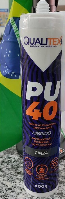 PU40FIX CINZA 400GR QUALITEX