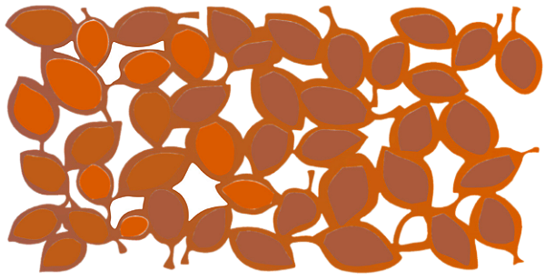 Escultura De Parede Folhas Com Dobras 120x60cm Decoração Aço