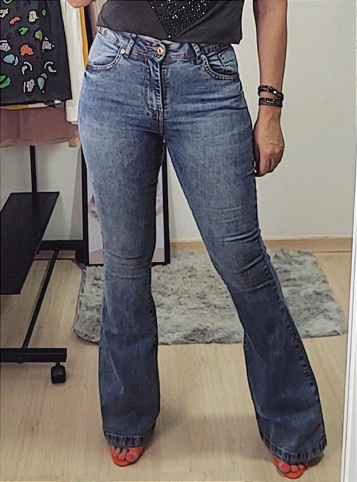 Calça jeans flare - Dardak jeans - Karol York Store