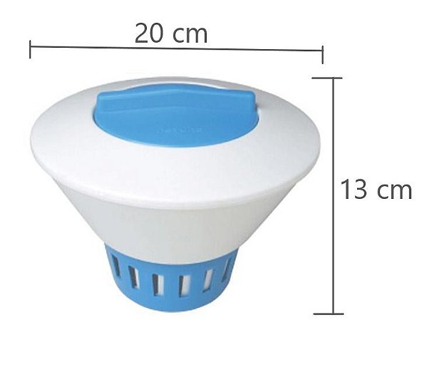 Clorador Flutuante Para Piscina Margarida