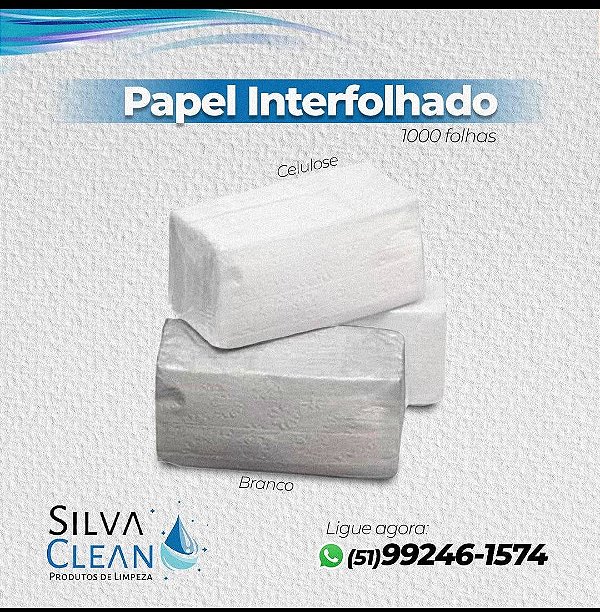 Papel Interfolhado Celulose 21X20 C/1000